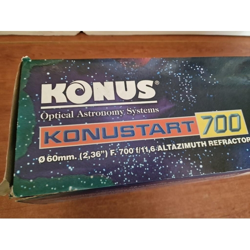 378 - Konus Telescop Optical Astronomy System Konustart 700 (Ø: 60mm/2.36