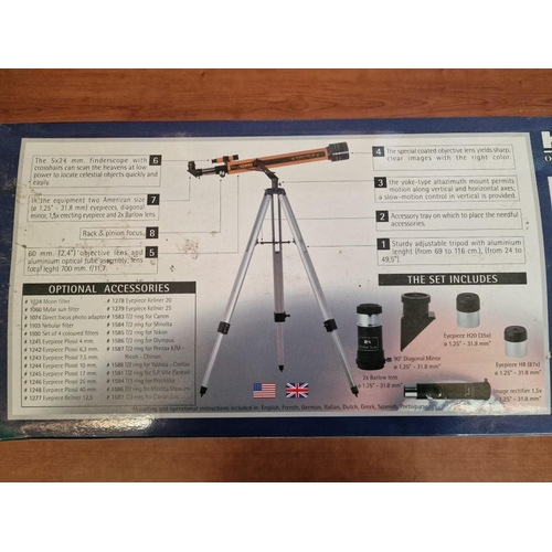 378 - Konus Telescop Optical Astronomy System Konustart 700 (Ø: 60mm/2.36