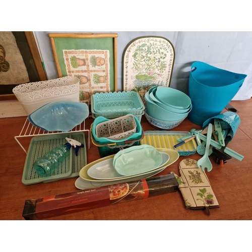 403 - Large Box of Assorted Kitchen Items; Accessories, Decor