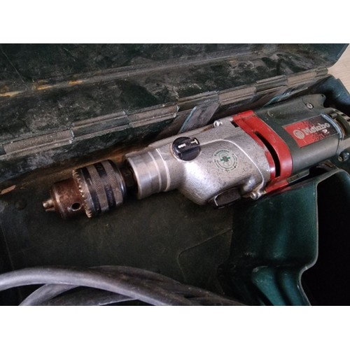 313 - Metabo SBE 751/2 Electric Drill Motor with Case (Un-Tested)