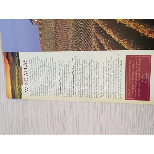 40 - Wine Atlas Wine and Wine Regions of the World (2 x Books; Atlas Oz Clarkes and Hamlyn Alice King)