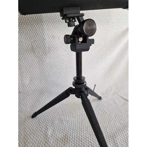 211 - Tasco '22EB' 20x - 60x Zoom Telescope with Tripod / Stand