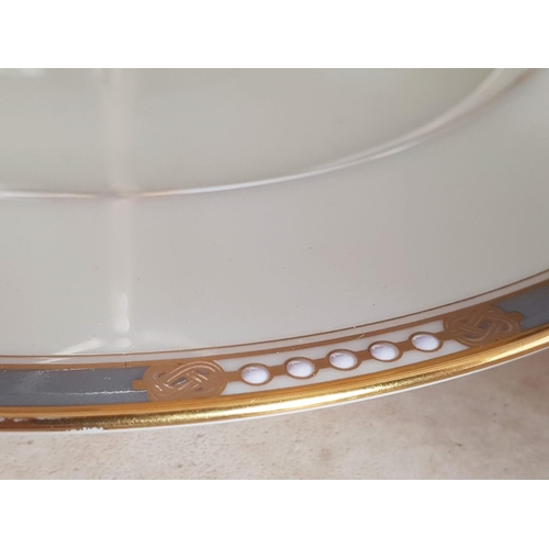 763 - Lenox Cake / Sandwich Posh Tray, Porcelain Presidental Collection 