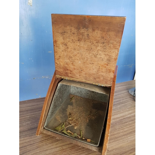 267 - Victorian Coal Scuttle with Brass Handle and Coal Shovel (A/F)