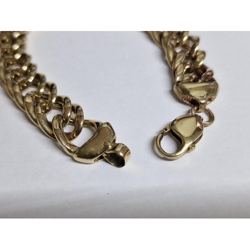 136 - 14ct Gold Bracelet, (Approx. 20.1g, L: 20cm)