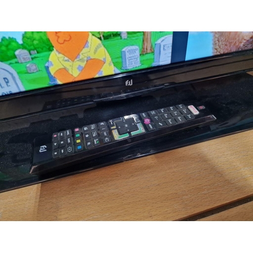 134 - 'F&U' 50'' Smart TV (Model: FL2D5004UH) with Remote Control, * Basic Test & Working *