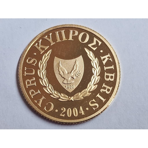 93 - Cyprus 2004 £20 Gold Coin, 