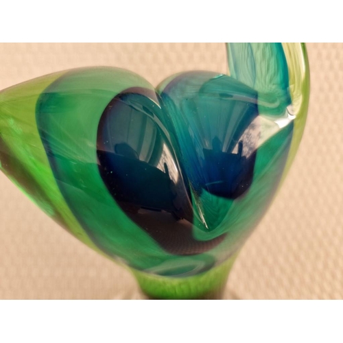 87 - Murano Style Art Glass Swan Ornament, (Approx. H: 26cm)