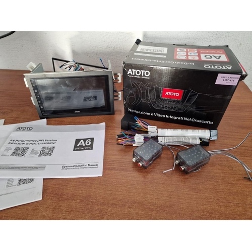 ★未使用品★ATOTO A6 In-Dash Car Entertainment ATOTO' A6 Android In-Dash Car Entertainment, in Box, Unused