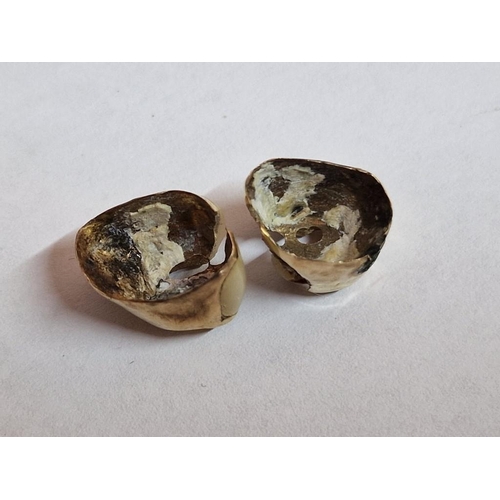 116 - 2 x 9ct Gold Teeth, (Approx. 4.9g), (2)

Nb. No Hallmarked, but tested with XRF Metal Analyser