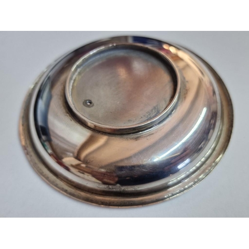 118 - Vintage Round Silver (.917) Dish / Ring Holder(?), (A/F)