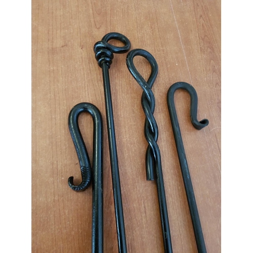 312g - Various Antique Style Blacksmith, (4), (Metal, A/F)