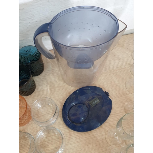 589 - Large Box of Assorted Kitchen Items inc; Various Glasses, Mugs, Quantity of Assorted  Cutlery and Ot... 