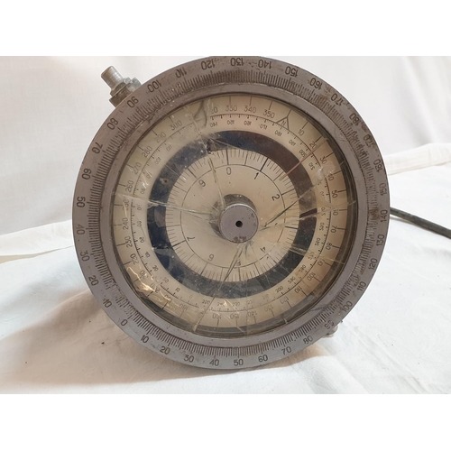 530 - Vintage Ships Gyro Compass, (Approx. Ø: 24cm), (A/F)