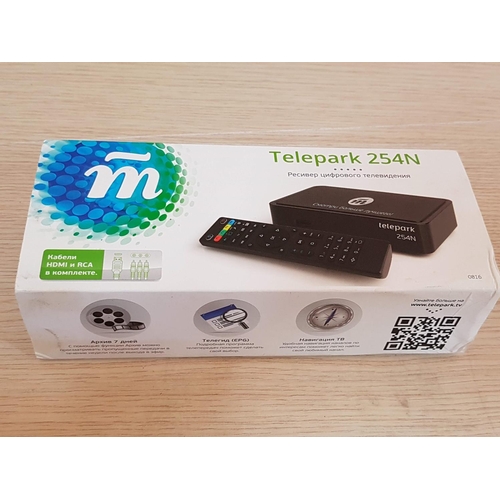 194 - Telepark 254N (m) Digital Television Receiver (Online TV, Video on Demond Anywhere in the World)