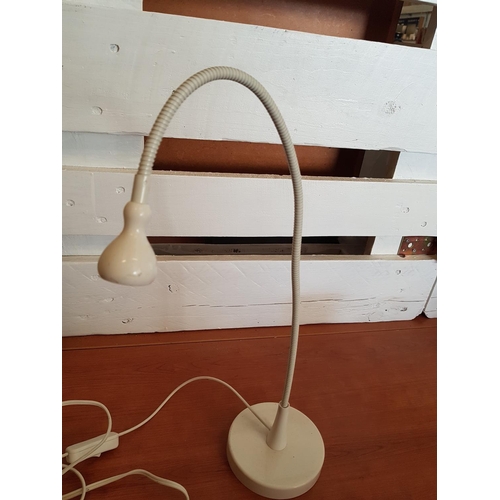 205 - Various Lightings Modern Desk Lamp, Wood, Paper Small Side Lamp, Bamboo / Fabric Pair of Lamps and O... 