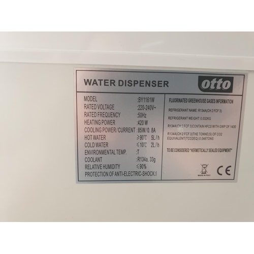 242 - Otto Hot/ Cold Water Dispenser Model: BY1161W (Un-Tested)