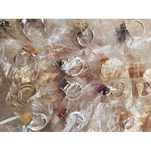 245 - Approx 60pcs of Un-Used Jewellery, Rings