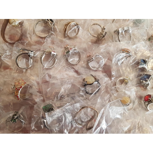 245 - Approx 60pcs of Un-Used Jewellery, Rings