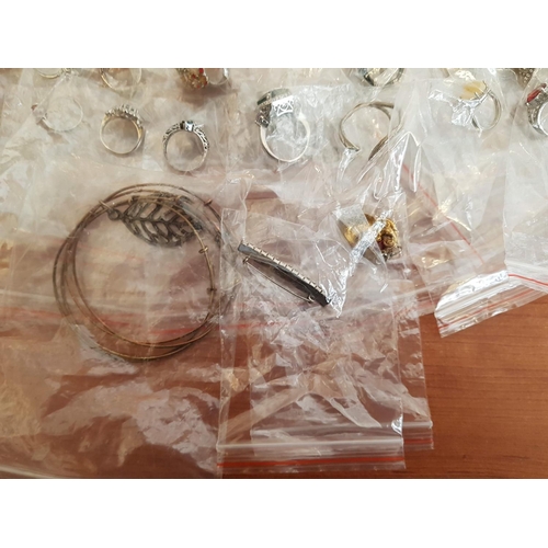 245 - Approx 60pcs of Un-Used Jewellery, Rings