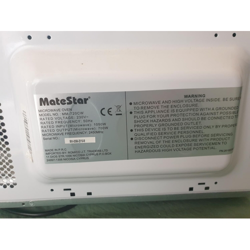 312 - Mate Star Microwave Oven, Model: MM-720CW *Basic Test and Working*