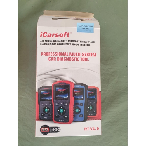 313 - Carsoft Professional Multi-System Car Diagnostic Tool RT V10 (Un-Tested)