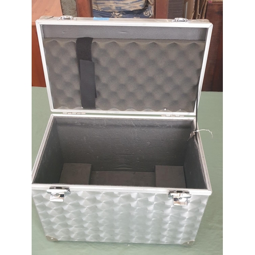 315 - Universal Aluminum Storage Box / Camera Storage etc with Key (41.5 x 25.5 x 31.5cm)