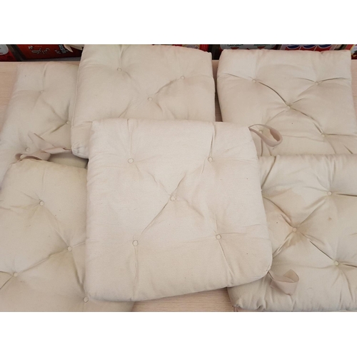 324 - Large Collection of Cushions; Garden Chair & Beige Square Cushions (x6, A/F) and Decorative Floral P... 