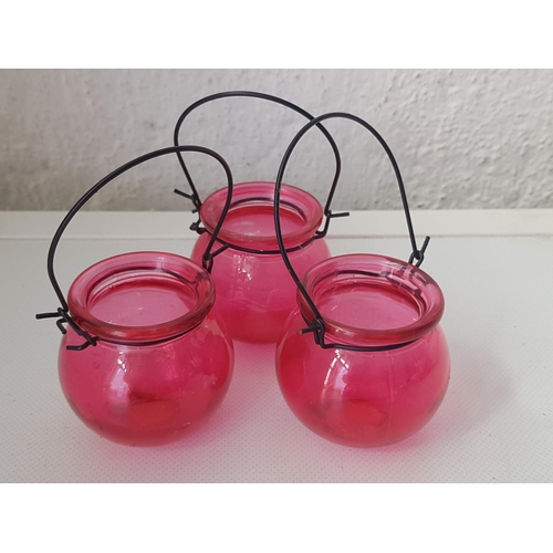 360 - Collection of Assorted Candle Holders / Tea Lights (9pcs)