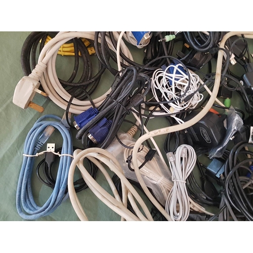 443 - Large Collection of Assorted Cables, Wired Phone Charges, Hands Free and Others