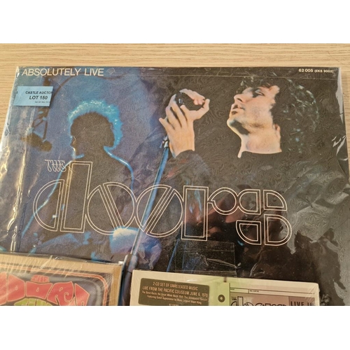 150 - The Doors: Absolutely Live Double LP Vinyl Record, and CD Live From Pittsburgh and CD Live in Vancou... 