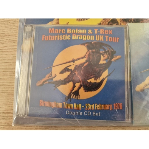 151 - Marc Bolan & T. Rex: Futuristic Dragon LP Vinyl Record, same on CD, and UK Tour Double CD