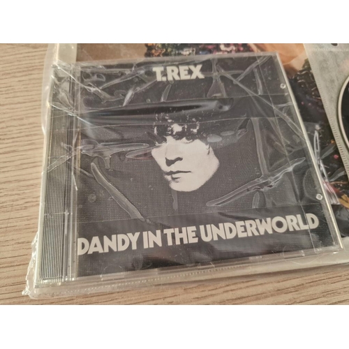 153 - Marc Bolan & T. Rex: Dandy in the Underworld LP Vinyl Record, Same on CD and UK Tour CD