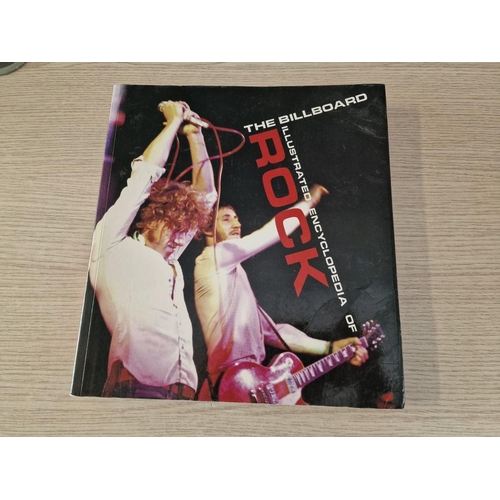 158 - 3 x Collectable Books; The Essential Rock Discography (1,250 Pages), All Music Guide to Rock (1,400 ... 