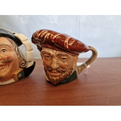 204 - 3 x Royal Doulton Toby Jugs / Character Jugs, Incl. Capt Henry Morgan, D 6469, Circa 1957), (3)