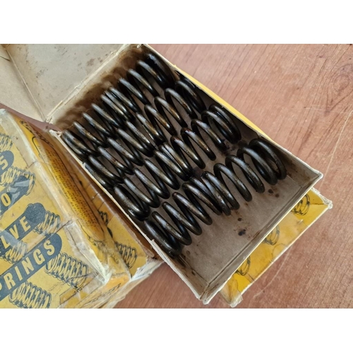 266 - 6 x Sets of Vauxhall Victor / Wyvern Valve Springs, Together with Lucas L874 Motorcycle Indicator Li... 