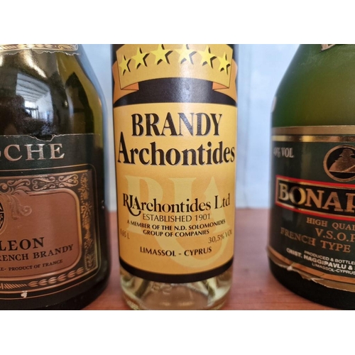 291 - 3 x Bottles of Brandy; Bonapart VSOP French Type (40%, 75cl, Bottled by Haggipavlu & Sons, Brandy Ar... 