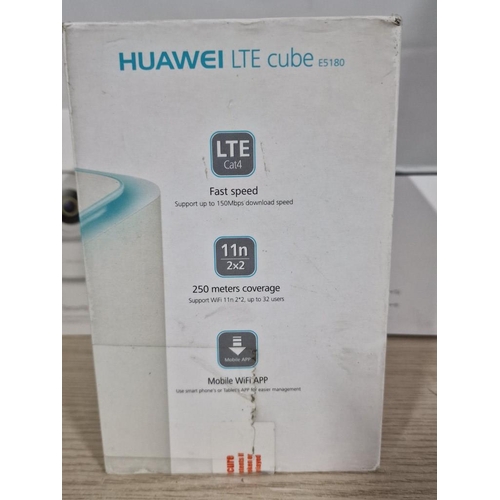 339 - IMILAB C21 Home Security Camera in Box (Model: CMSXJ38A), Looks Unused, Together with Huawei LTE Cub... 