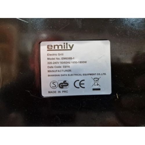 420 - Emily Electric Tabletop Grill, (Model: EM608B-1)