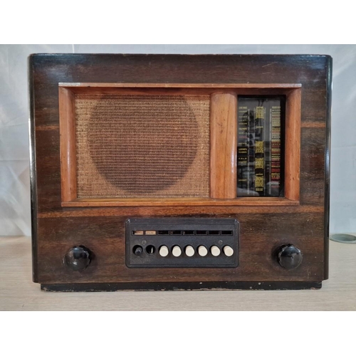 1 - Vintage Bush Radio, Type P.B.51, British Made, Short, Medium & Long Wave