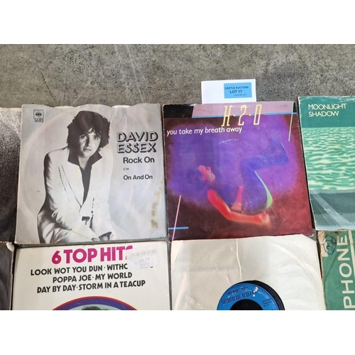 17 - Collection of 35 x 45rpm Single Vinyl Records (see multiple catalogue photos for artists & titles)