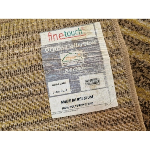 460 - 'Fine Touch' Grace Collection Carpet, 100% Polypropylene, Made in Belgium, (Approx. 300 x 200cm)