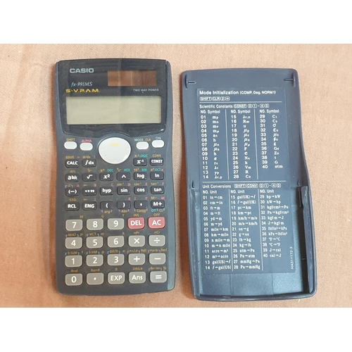 537 - Retro Electronic Collection; 2 x Casio Calculators, Omron Walking Style III Step Counter, Samsung Bl... 