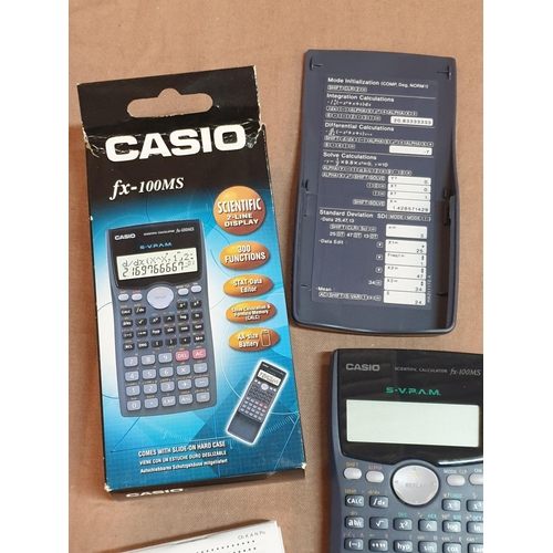 537 - Retro Electronic Collection; 2 x Casio Calculators, Omron Walking Style III Step Counter, Samsung Bl... 