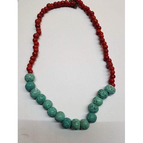 791 - Craft Jewellery;1 x Hand Made Necklaces and 2 x Bracelets (Natural Stones and Others)