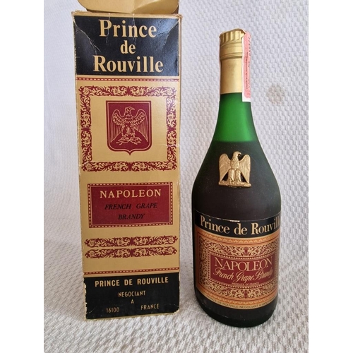 751 - D.O.M. Benedictine Liqueur (French Herbal Drink), (40% 100cl), Together with 'Prince De Rouville' Na... 