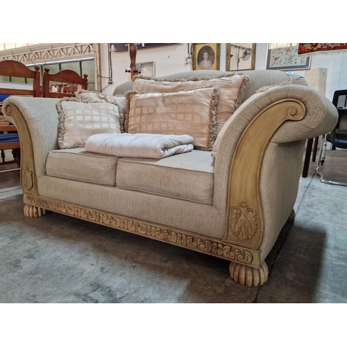 220 - 2 - Seater Classic Sofa in Attractive 