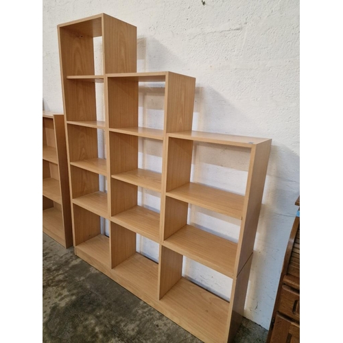 223 - Geometric Bookcase / Unit (150 x 28 x 190cm)