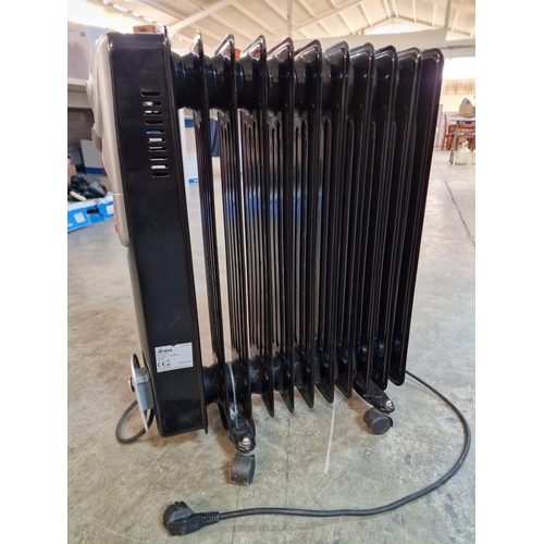 510 - Ardes Oil Fired Electric Heater, (Model: AR4R11BT), with Timer, 2500w