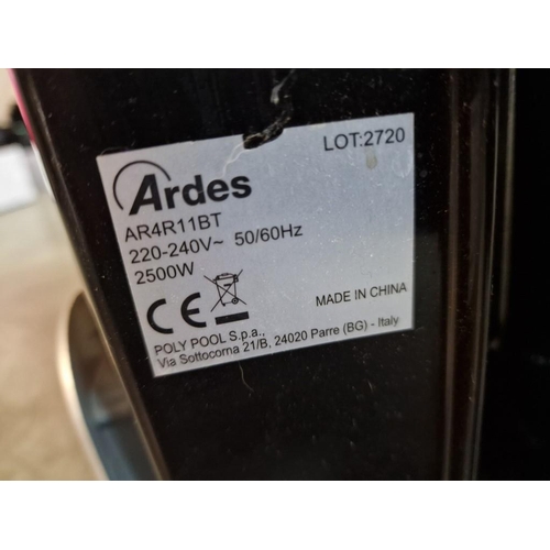 510 - Ardes Oil Fired Electric Heater, (Model: AR4R11BT), with Timer, 2500w